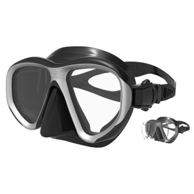 China Professional RTS OEM ODM Supplier For EU Dive Snorkel Underwater Goggle Mask USA Popular Adult MK-2400 for sale