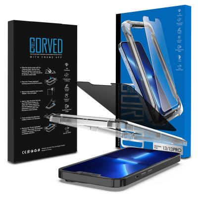 China Privacy For iPhone 13 12 11 Pro Se X Xs Xr 8 7 Mini Screen Protector 9H 2.5D 3D Asahi Plus Max Tempered Glass 2020 Plus With Install Tool for sale