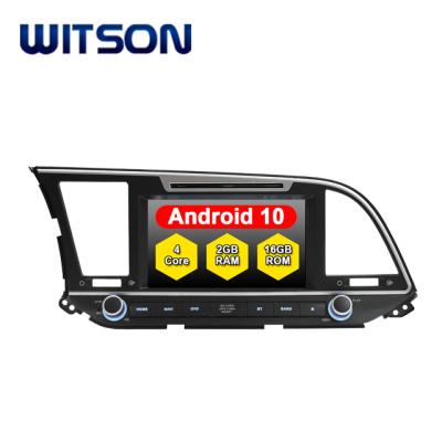 China WITSON ANDROID CAR RADIO 10.0 FOR HYUNDAI ELANTRA Elantra 2016 CAR MULTIMEDIA SYSTEM CAR DVD PLAYER for sale