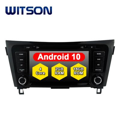 China WITSON ANDROID 10.0 INCH 2014-2017 NISSAN QASHQAI CAR DVD PLAYER 8 ANDROID QASHQAI II (J11 for sale