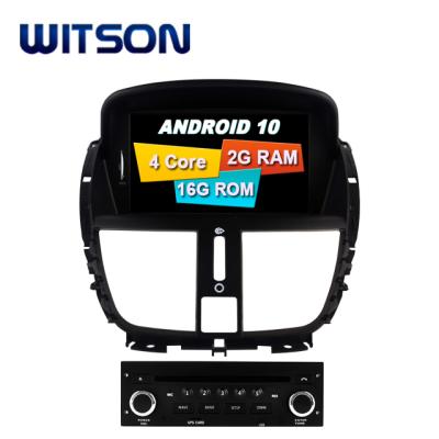 China WITSON ANDROID 10.0 FOR PEUGEOT 207/207CC 2007-2014 WHOLESALE CAR DVD PLAYER GPS 207 for sale