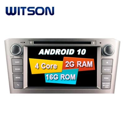 China WITSON ANDROID 10.0 FOR TOYOTA AVENSIS QUAD CORE R16 ANDROID CAR DVD AVENSIS 2005-2007 for sale