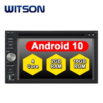 China WITSON ANDROID CAR DVD PLAYER 10.0 FOR UNIVERSAL DVD PLAYER DOWNLOAD GPS SOFTWARE UNIVERSAL DOUBLE for sale