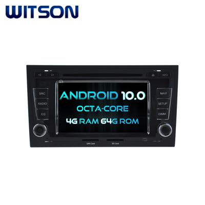 China WITSON ANDROID CAR DVD GPS NAVIGATION 10.0 FOR AUDI A4 S4 RS4 2002 2008 A4 for sale