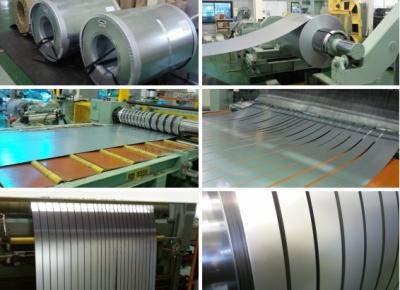 China Slitting SGCH (Full hard) EN 10147 Hot Dip Galvanized Steel Strip For Constructual Purlins for sale