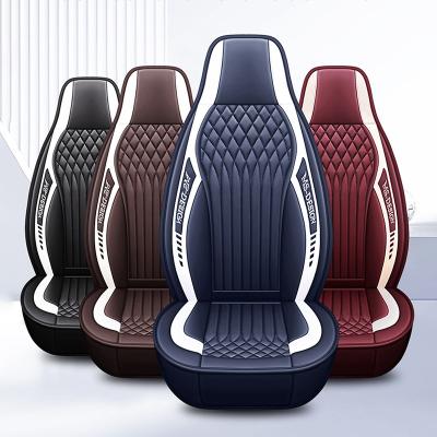 China Business / Luxury Luxury Seat Protector Leather Car Seat Cover Set Universal Car Seat Covers for sale