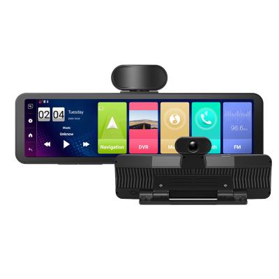 China CarPlay 11 inch HD streaming wifi HD smart rear view mirror electronic dog driving recorder for sale