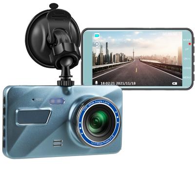 China 24H Waterproof Dash Cam Black Box In Car DVR Camera VCR Dual Cycle Lens HD Car Black Box Mirror Recording Video Record for sale