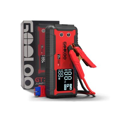 China 4000A Portable Car Jump Starter 26800mAh Power Bank Charger Booster 12V Automotive Starting Device Emergency Battery Starter 270*150*120mm for sale