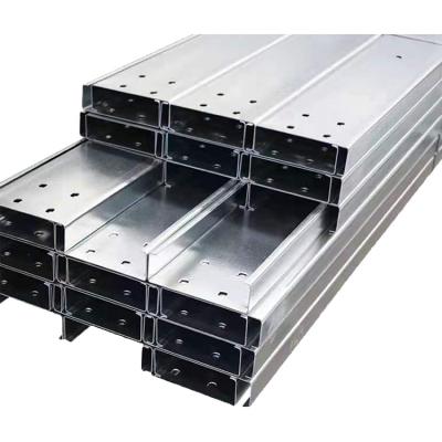 China Steel Structure Building Industry Industrial Wholesale Galvanized Profile Steel Metal C Channel Ldc-80-180 Steel C Steel for sale