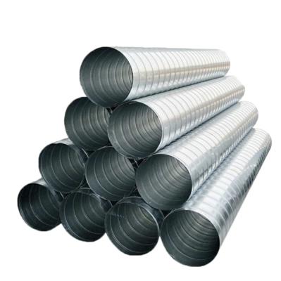 China High Quality Galvanized Industrial Round Spiral Duct Stainless Steel Pipe Round Spiral Ventilation Duct for sale