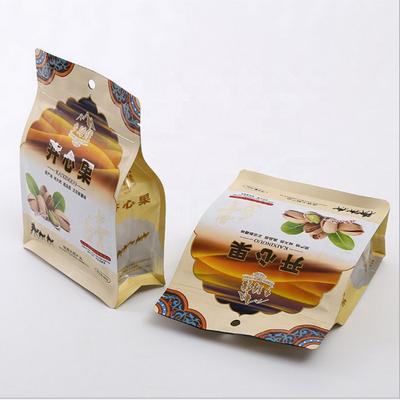 China Moisture Proof Stand Up Pouch Flat Bottom Bag Plastic Packaging Custom Pouch Bag for sale