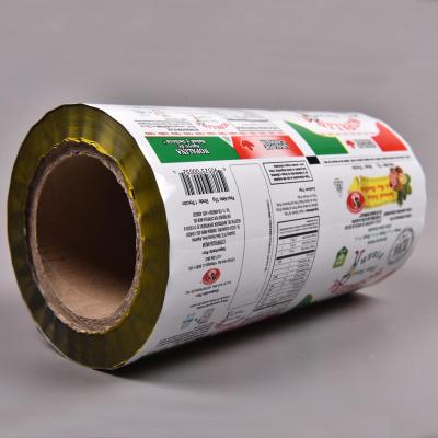 China Moisture Proof Biodegradable Sachet Plastic Film Roll Packaging For Sachet Shampoo for sale