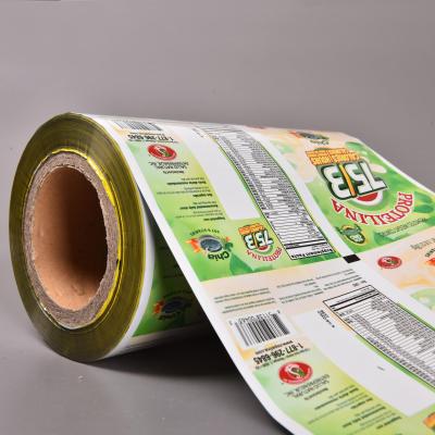 China Laminated Plastic Film Roll Moisture Proof Aluminum Wrapping Packaging For Sachet Shampoo for sale