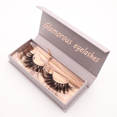 China Full strip lashes ready to ship eyelashes factory wholesale lashes 3d mink private label lashbox packaging for sale