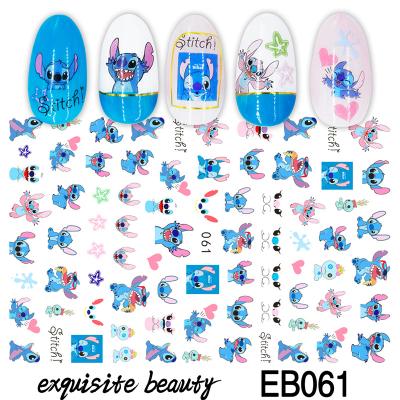 China Popular Colorful Nail Beauty Products Nail Sticker Kids Cartoon Nail Art Sticker Decoration for sale