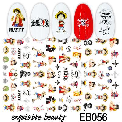 China 2021 Nail Beauty Products Christmas Nail Art Stickers Kids Cartoon Sticker Nail Decorations for sale