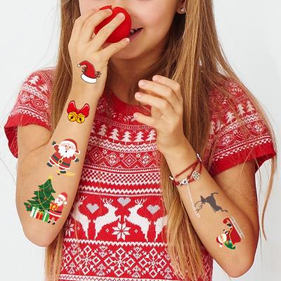 China Best Price Christmas Temporary Sticker For Kids Temporary Tattoo Sticker for sale