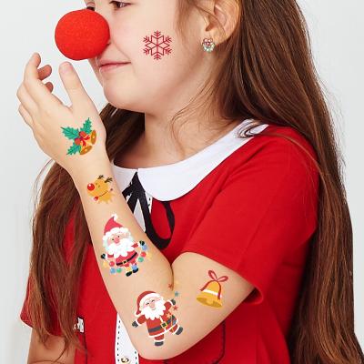 China Temporary Christmas Sticker For Kids Temporary Tattoo Sticker for sale