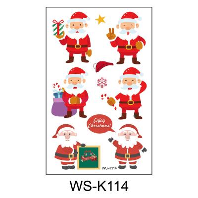 China Temporary Christmas Home Decorations Temporary Tattoo Custom Kids Tattoo Sticker for sale