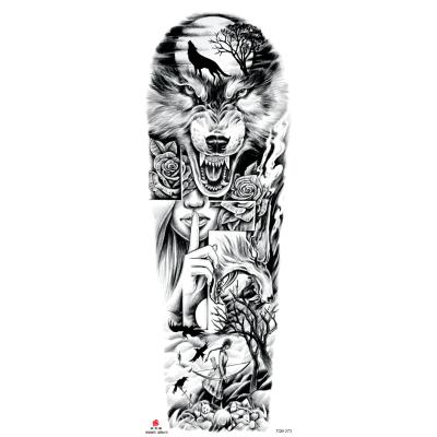 China Temporary Halloween Decor Temporary Arm Tattoo Halloween Decor Temporary Tattoo Sticker for sale