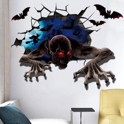 China WALL STICKER Halloween Kitchen Wall Sticker Ghost Wall Decor Stickers Wall Decals For Bedroom for sale