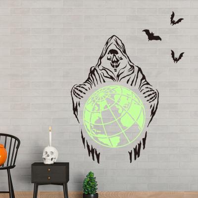 China Luminous Wall Stickers Removable Wall Stickers Halloween Wall Stickers Halloween Home Decor for sale