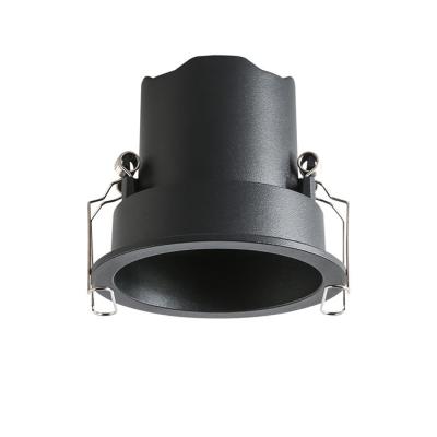 China Black LED 5W 7W 10W 15W 18W 20W 30W Downlight Rcessed Warehouse In Ceiling Trimless Down Light Indoor Lighting for sale