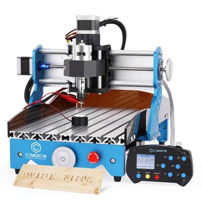 中国 Amazon Top seller desktop mini cnc router 3 axis wood cutting machine wood router cnc for woodworking mdf plywood acrylic 販売のため