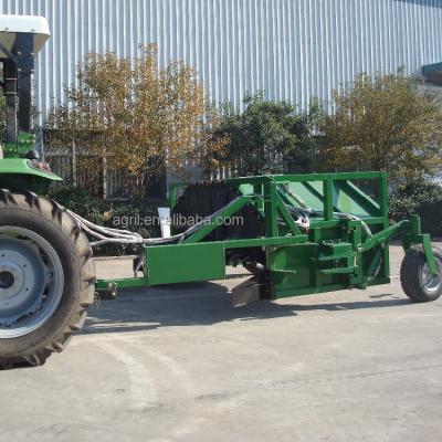 China Hydraulic Power Steering New Design Tractor Towed Hydraulic Compost Turner Mow Turner Windrow Mixer With CE Certification for sale