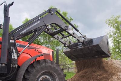 China Hot sale good quality tractor use hydraulic working front end loader equipped tractor with CE cetification for sale