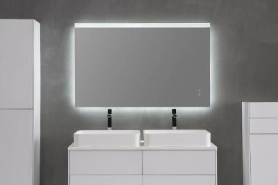 China Durable Armario De Banheiro Bathroom Sink Cabinet Evkur Bathroom Vanity Cabinets ABT001 110 Sale Mirror for sale