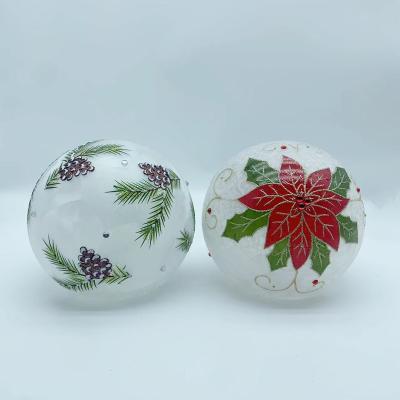 China Glass Hot Sale China Manufacture Quality Grinch Outdoor Wholesale Glass Christmas Decoration China for sale