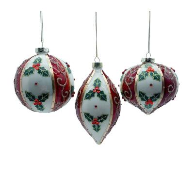 China Glass Best-Selling China Manufacture Quality Glass Balls Decoration Christmas Glass Decoration Balls for sale