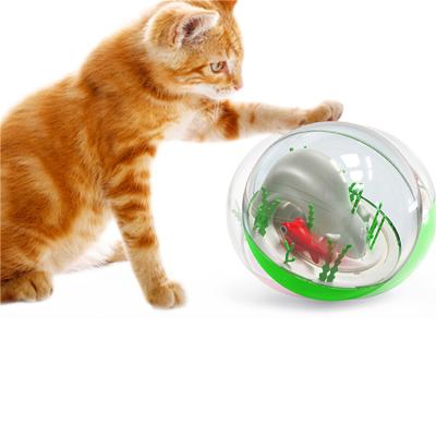 China Wholesale High Quality Viable Pet Accessories Supplies Cat Tumbler Ocean Sight Ball Toy for sale