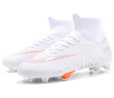 China Fashion\comfortable\durable soccer boots 2021 new design fashion heaven and earth outdoor sports spike football adult training shoes for sale