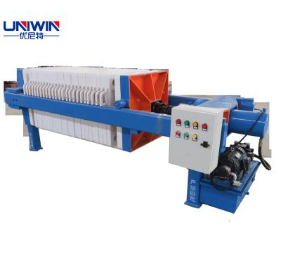 China Filter press coating machine for waste water treatment, mineral, chemical, food, textile, paper industry dewatering for sale