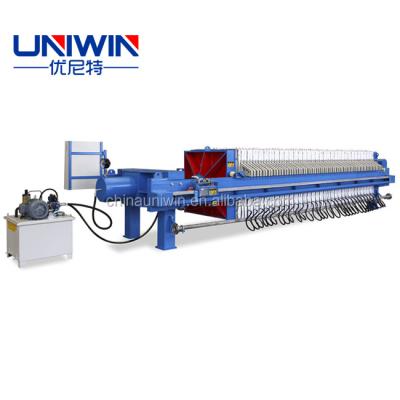 China Mining Type Rubber Membrane Filter Press Factory Price for sale