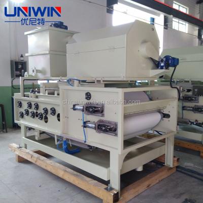 China Automatic Running Belt Liner Filter Press For Sludge Wastewater Treatment Plant for sale