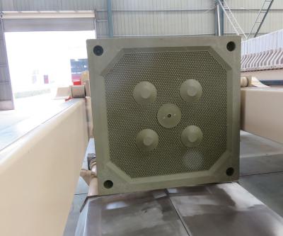 China Sewage Treatment High Temperature Resistance PP Material Filter Plate For Filter Press Machine for sale