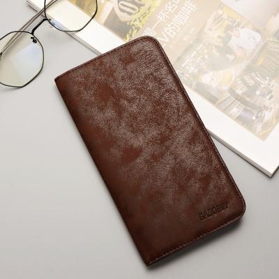 China yx12819 Yoixin Fashion Business Card Holder Anti-theft Wallet Cool Men's Wallets Long Leather Material for sale