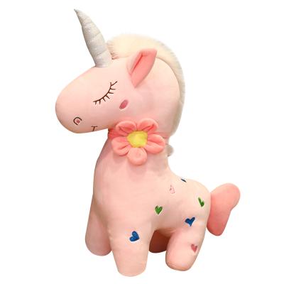 China Giant Funny Kawaii Unicorn Plush Toy Soft Stuffed Unicorn Soft Dolls Animal Horse for sale