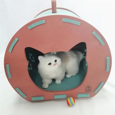 China Sustainable Waterproof Washable Moisture Proof Cat House for sale