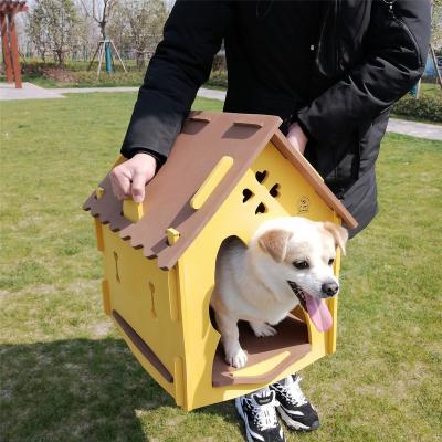 China Sustainable 2019 Custom Cheap Movable Assembled Kennel Weatherproof for sale