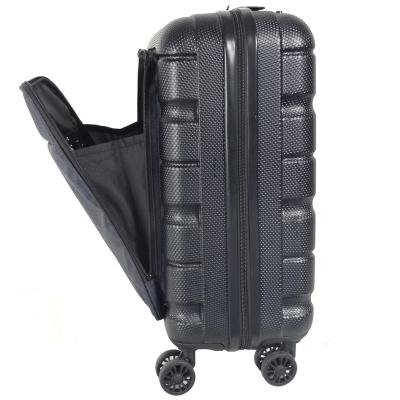 China Hybrid of hard luggage bag/soft luggage ABS/PE carry-on for sale