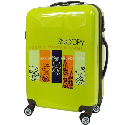 China OEM Trolley Bag Waterproof Luggage Trolley Bag Waterproof Luggage Snoopy Suitcase Lovely for sale