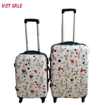 China Perfect Cute Kids Girls Large Suitcase 2 Piece Luggage Set for sale