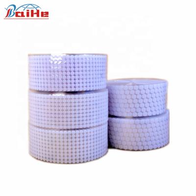 China Sustainable Amazon Hot-Selling One Drop Shipping 20mm Self Adhesive Hook And Loop Dots With Strong Glue Backing for sale