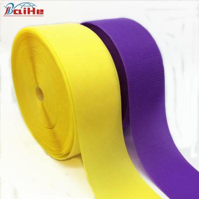 China Durable Strong Sticky Colored Nylon Sew-on Hook Loop Tape In Stock H&L Self Adhesive Tape for sale