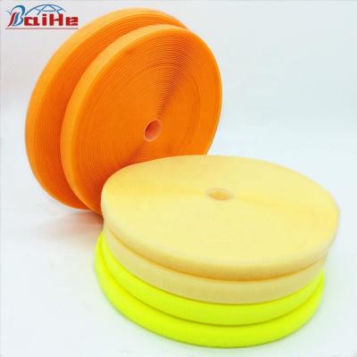 China Sustainable Multicolor Hook And Loop Tape In Stock For Clothing DIY H&L Tape for sale